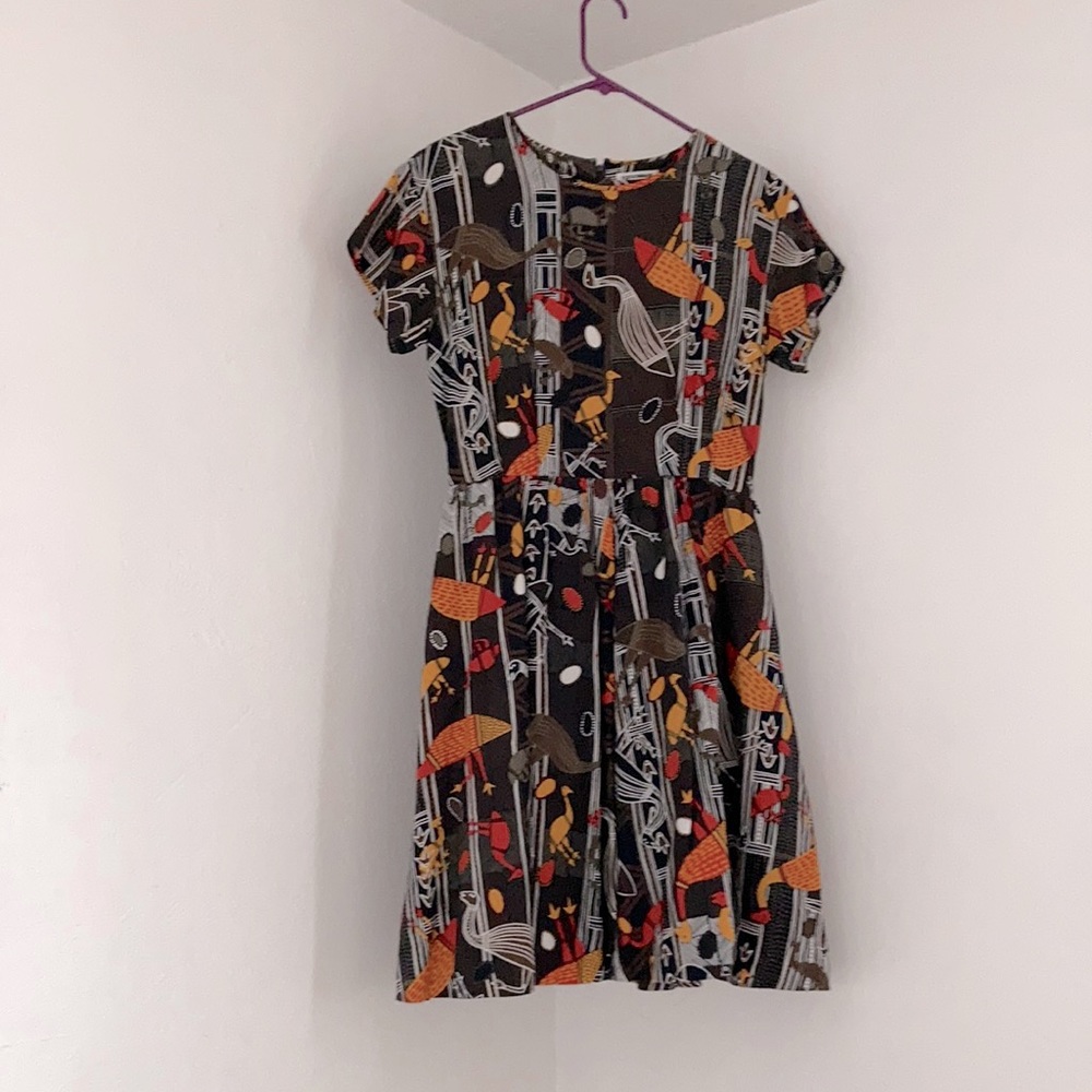 Awesome dinosaur bird dress